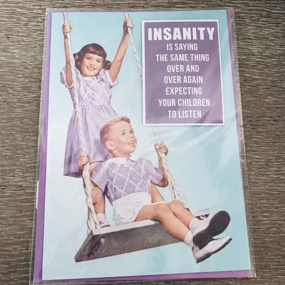 Funny Vintage Meme Graphic Mother’s Day Greeting Card